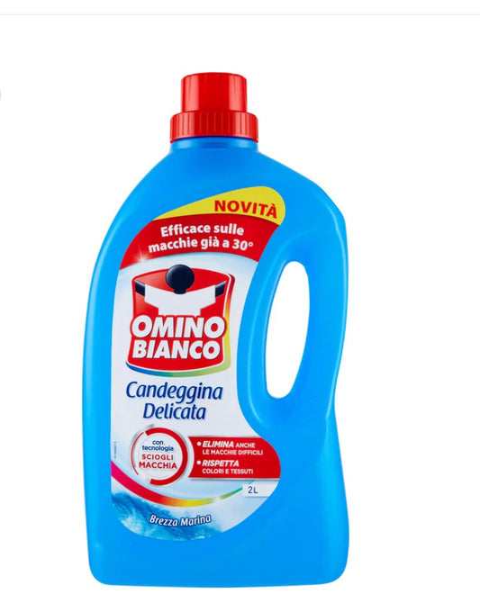 Omino candeggina delicata
