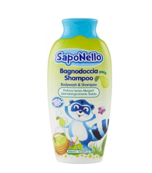 Saponello Bagnoschiuma Pera 400ml