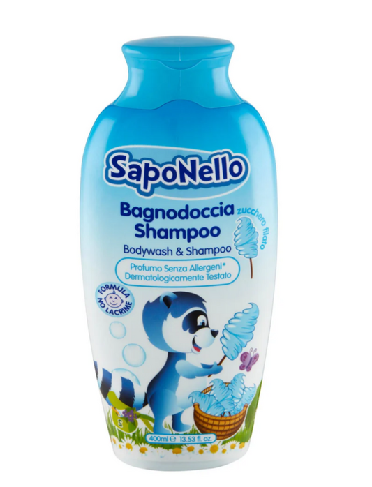 Saponello Bagnoschiuma Zucchero a Velo 400ml