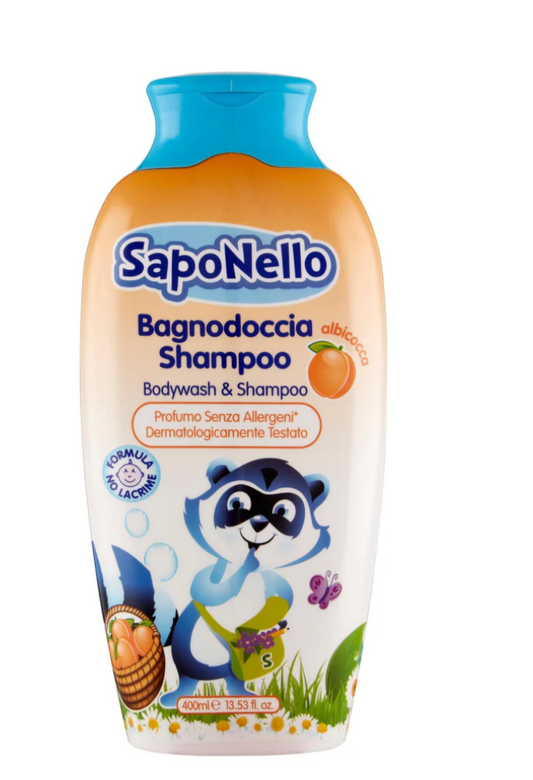 Saponello Bagnoschiuma Albicocca 400ml